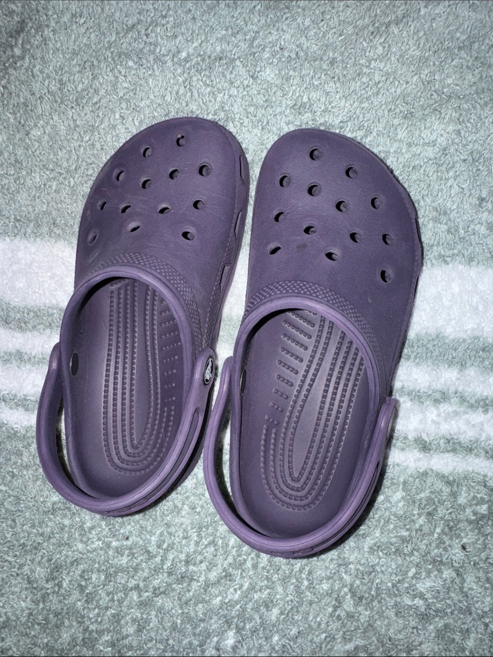 CROCS Kids Plum Purple Classic Clogs
